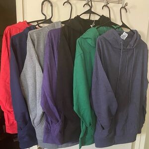 Delta Unisex Blank Pullover Hoodies